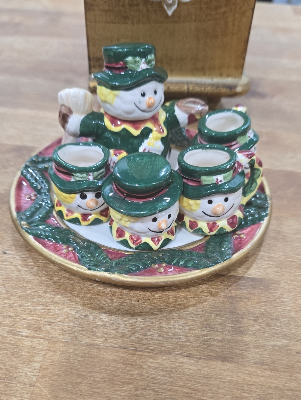 Tea Set Mini Holiday Decor